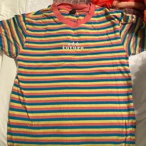 odd future rainbow t-shirt